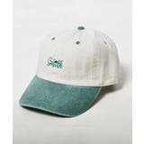 サンド×グリーン | SUNNY SMITH OGロゴ刺繍ピグメント バイカラーCap | MODISH GAZE