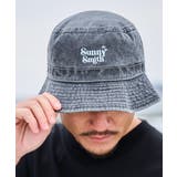 SUNNY SMITH ヤシの木ロゴ刺繍ピグメント バケットハット | MODISH GAZE | 詳細画像2