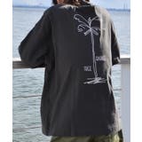 SUNNY SMITH ヤシの木柄 両面刺繍ロングスリーブTシャツ | MODISH GAZE | 詳細画像9
