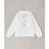 SUNNY SMITH ヤシの木柄 両面刺繍ロングスリーブTシャツ | MODISH GAZE | 詳細画像23