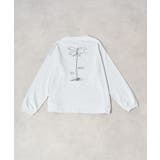 SUNNY SMITH ヤシの木柄 両面刺繍ロングスリーブTシャツ | MODISH GAZE | 詳細画像25
