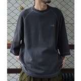 SUNNY SMITH ピグメントワッフル ラグランロゴ刺繍Tシャツ | MODISH GAZE | 詳細画像11