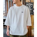 SUNNY SMITH ピグメントワッフル ラグランロゴ刺繍Tシャツ | MODISH GAZE | 詳細画像6