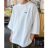 SUNNY SMITH ピグメントワッフル ラグランロゴ刺繍Tシャツ | MODISH GAZE | 詳細画像9