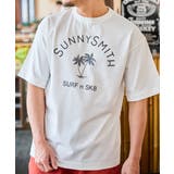 ヤシの木アーチロゴプリントTシャツ | MODISH GAZE | 詳細画像1 