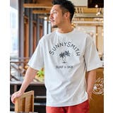 ヤシの木アーチロゴプリントTシャツ | MODISH GAZE | 詳細画像5 