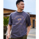 ヤシの木アーチロゴプリントTシャツ | MODISH GAZE | 詳細画像8 