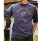 ヤシの木アーチロゴプリントTシャツ | MODISH GAZE | 詳細画像9 