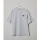 ヤシの木アーチロゴワンポイント刺繍Tシャツ | MODISH GAZE | 詳細画像16