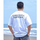 ヤシの木イラストロゴ両面刺繍Tシャツ | MODISH GAZE | 詳細画像20 