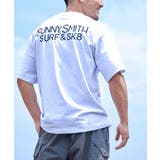 ヤシの木イラストロゴ両面刺繍Tシャツ | MODISH GAZE | 詳細画像21 