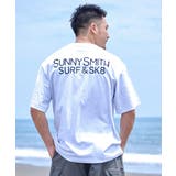ヤシの木イラストロゴ両面刺繍Tシャツ | MODISH GAZE | 詳細画像22 
