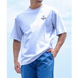 ヤシの木イラストロゴ両面刺繍Tシャツ | MODISH GAZE | 詳細画像24 