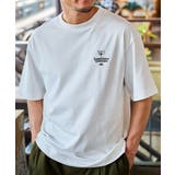 ヤシの木イラストロゴ両面刺繍Tシャツ | MODISH GAZE | 詳細画像5 