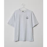 ヤシの木イラストロゴ両面刺繍Tシャツ | MODISH GAZE | 詳細画像32 