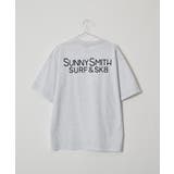 ヤシの木イラストロゴ両面刺繍Tシャツ | MODISH GAZE | 詳細画像34 