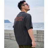 スミクロ | ヤシの木イラストロゴ両面刺繍Tシャツ | MODISH GAZE