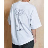 SunnySmith ウルトラヘビーオンスヤシの木柄両面刺繍Tシャツ | MODISH GAZE | 詳細画像7 