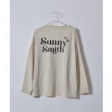 SUNNYヤシの木ロゴ ワンポイント刺繍バックプリント | MODISH GAZE | 詳細画像23