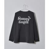 スミクロ | SUNNYヤシの木ロゴ ワンポイント刺繍バックプリント | MODISH GAZE