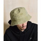 ベージュ | 【SUNNYSMITH】ロゴ刺繍 ピグメント バケットハット | MODISH GAZE