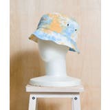 ブルー | 【SUNNYSMITH】ロゴ刺繍 タイダイ バケットハット | MODISH GAZE