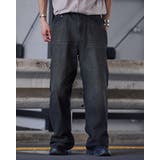 12Ozデニムオーバーダイバギーパンツ | MODISH GAZE | 詳細画像3 