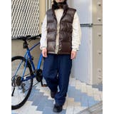 PUレザー中綿ベスト | MODISH GAZE | 詳細画像15