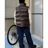 PUレザー中綿ベスト | MODISH GAZE | 詳細画像16