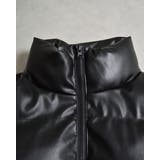 PUレザー中綿ベスト | MODISH GAZE | 詳細画像22