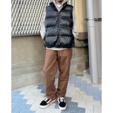 PUレザー中綿ベスト | MODISH GAZE | 詳細画像4