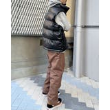 PUレザー中綿ベスト | MODISH GAZE | 詳細画像5