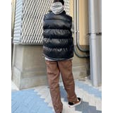 PUレザー中綿ベスト | MODISH GAZE | 詳細画像6