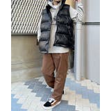 PUレザー中綿ベスト | MODISH GAZE | 詳細画像8