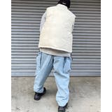 ナイロンワッシャー中綿ミリタリーベスト | MODISH GAZE | 詳細画像10