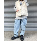 ナイロンワッシャー中綿ミリタリーベスト | MODISH GAZE | 詳細画像13