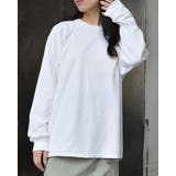 オフホワイト | GILDAN 洗い加工 ヴィンテージ風ロンT | &soiree