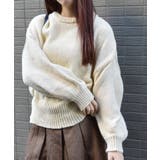 モックネックボリュームスリーブニット | ＆soiree | 詳細画像1 