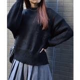 モックネックボリュームスリーブニット | ＆soiree | 詳細画像18 