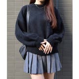モックネックボリュームスリーブニット | ＆soiree | 詳細画像20 
