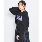 カレッジロゴショート丈裏起毛トレーナー | &soiree | 詳細画像20