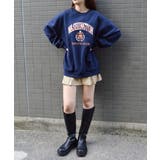 裏起毛カレッジロゴオーバーサイズトレーナー | &soiree | 詳細画像15