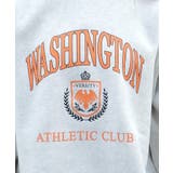 裏起毛カレッジロゴオーバーサイズトレーナー | &soiree | 詳細画像21