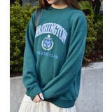 裏起毛カレッジロゴオーバーサイズトレーナー | &soiree | 詳細画像8