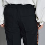 サイド刺繍フレアパンツ モード フレアスラックス | MODISH GAZE | 詳細画像12