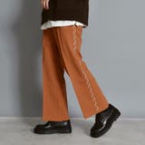 サイド刺繍フレアパンツ モード フレアスラックス | MODISH GAZE | 詳細画像13