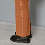 サイド刺繍フレアパンツ モード フレアスラックス | MODISH GAZE | 詳細画像20