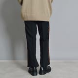 サイド刺繍フレアパンツ モード フレアスラックス | MODISH GAZE | 詳細画像3