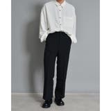 サイド刺繍フレアパンツ モード フレアスラックス | MODISH GAZE | 詳細画像8