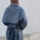 フライスヨーク2WAYステンカラートレンチコート | &soiree | 詳細画像17